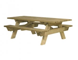 ensemble pique-nique balladin- bois fsc - pmr - l 2300 - a sceller