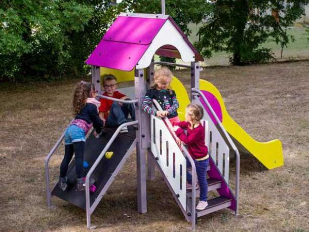 LE JARDIN DES PAPILLONS - 1/3 ANS  Acodis, Structures tout petits : LE  JARDIN DES PAPILLONS - 1/3 ANS - Structures pour aires de jeux enfants