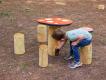 PETIT AVENTURIER - TABLE CHAMPIGNON AVEC SIEGES- 1/6 ANS