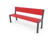 BANC COLOR LAMES EN PLASTIQUE RECYCLE