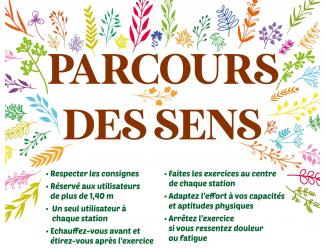 panneau d'information - aire de jeux ou parcours sportif/sante - creation